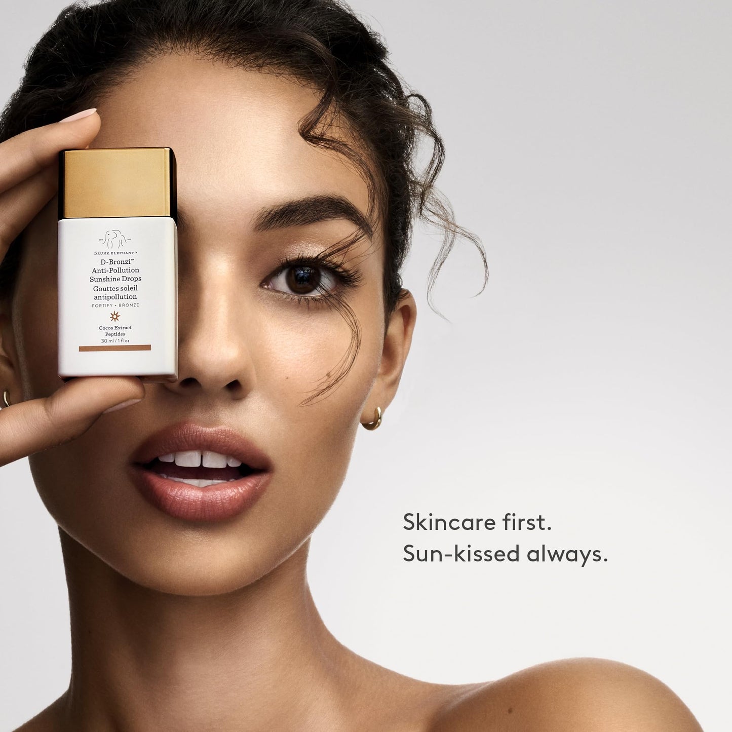 Drunk Elephant D-Bronzi Sunshine Drops - 30 ml/1 fl oz - Bronzing Color Serum Drops - Clean Clinical Skincare - Cruelty-Free - Dermatologist-Tested - Free of Essential Oils, Silicones, and Fragrance