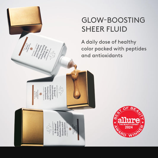 Drunk Elephant D-Bronzi Sunshine Drops - 30 ml/1 fl oz - Bronzing Color Serum Drops - Clean Clinical Skincare - Cruelty-Free - Dermatologist-Tested - Free of Essential Oils, Silicones, and Fragrance