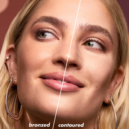 e.l.f. Camo Liquid Bronzer & Contour, Silky Pigmented Formula, Long-Lasting Glow for A Sun-Kissed, Sculpted Finish, Vegan & Cruelty-Free, 2 Fair/Light